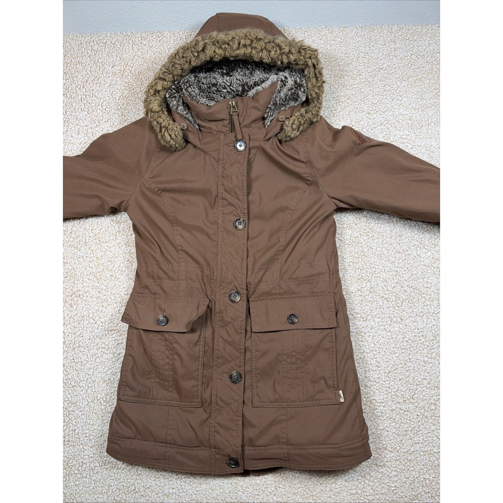 Hollister Heritage Collection Sherpa Lined Jacket Womens S Winter Coat Warm